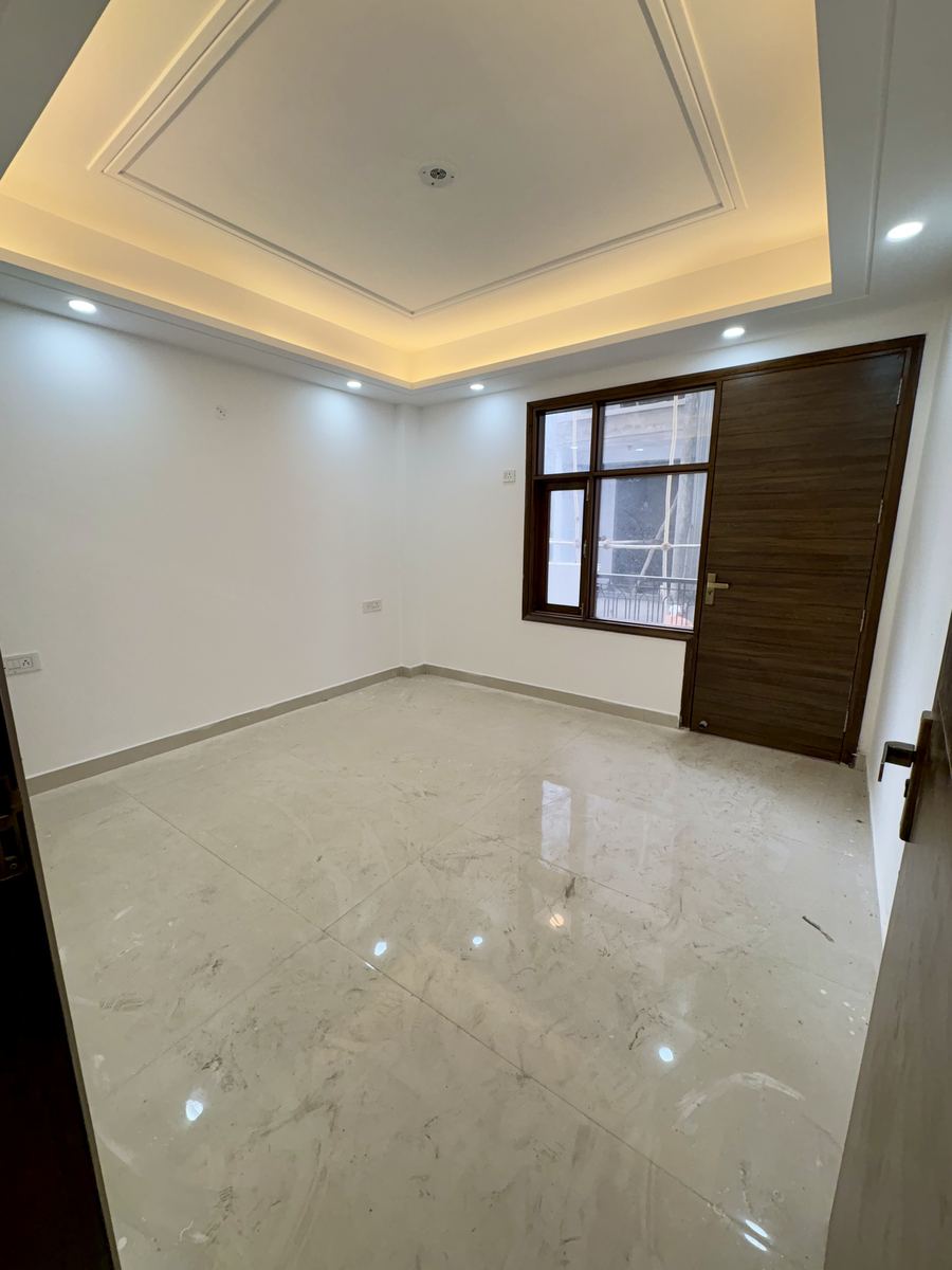 Second bedroom in a 3 BHK at The Daffodils, Chhattarpur